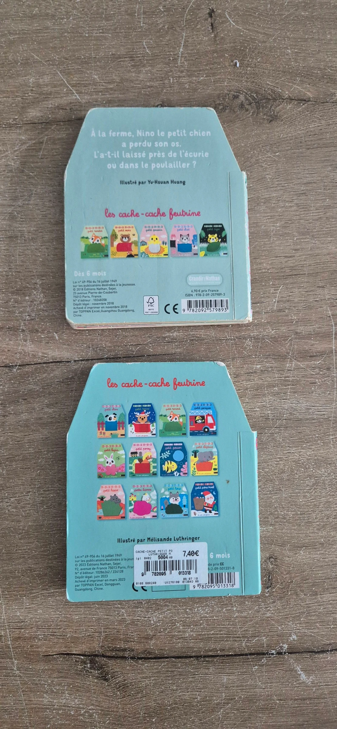 Lote de livros Cache-cache em feltro – photo 11